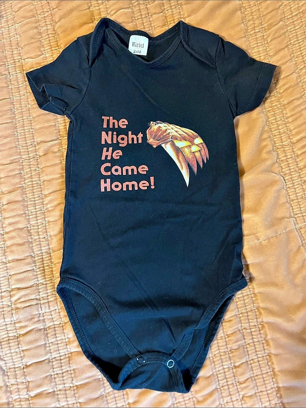 Halloween Graphic Baby Bodysuit in Black Size 24M